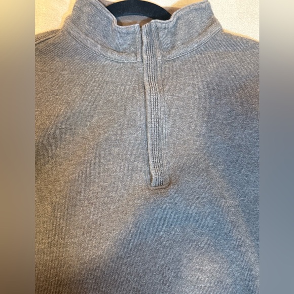 Tiger Woods Collection Men's size M Grayish/Tan Half-Zip Sweater - Picture 5 of 9